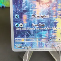 Pokemon TCG Poliwhirl 176/165 Scarlet & Violet 151 Illustration Rare Holo 2023 - Image 4