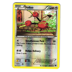 DODUO 115/162 REVERSE HOLO XY BREAKTHROUGH POKEMON TCG - Image 1