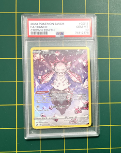 Pokemon TCG Diancie PSA 10 Crown Zenith: Galarian Gallery GG13/GG70 Holo - Image 3