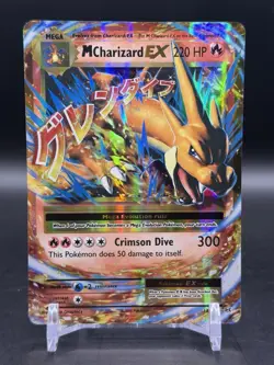 Pokemon TCG XY Evolutions M Charizard EX 13/108 Ultra Rare Mega English NM - Image 1