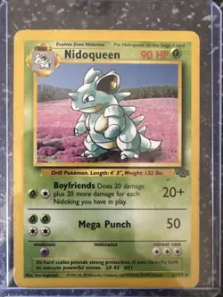Nidoqueen 23/64 Rare Jungle Pokemon - LP/MO Condition - Image 1