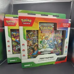Pokemon First Partner Illustration Collection Series Set of 2 - Image 1