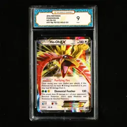 TQG 9 MINT 2016 Pokemon ENG Ho-Oh ex 92/122 Holo EX - Image 2