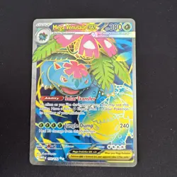 Mega Venusaur ex 155/132 Pokemon Mega Evolution Ultra Rare - Image 1