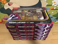 Pokemon TCG: Mega Evolution : Mega Latias ex Collection Box *5 Boxes Included* - Image 3