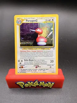 Porygon2 Holo Rare 12/64 Unlimited Edition Neo Revelation LP Condition - Image 1
