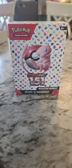 Pokemon Scarlet & Violet 151 Booster Bundle Box English Mew - Image 1