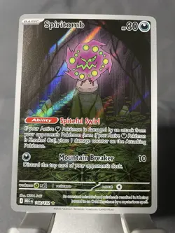 Spiritomb 148/132 Illustration Rare Pokemon TCG Mega Evolution NM - Image 1