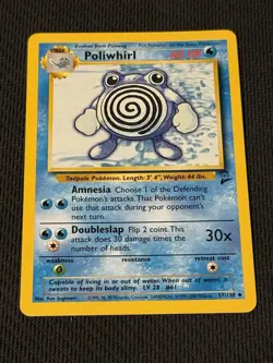 Poliwhirl 57/130 - Base Set 2 Pokemon 1 - Image 1