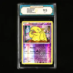 TQG 9.5 MINT+ 2016 Pokemon ENG Drowzee XY-Bp 50/122 C - Image 2