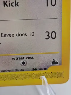 2003 Pokemon Skyridge Eevee Non-Holo #54/144 - Image 5