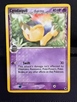Pokemon Ex Dragon Frontiers Cyndaquil Common (45/101) NM/LP - Image 1