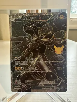 Pokemon TCG Zekrom Ultra Rare Black & White 114/114 Full Art Basic HP 130 Holo - Image 1