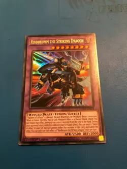 YUGIOH Ultra Rare Rindbrumm The Striking Dragon PHHY-EN034 1st Edition - Image 1