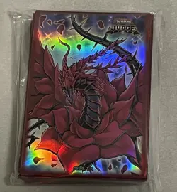 Official Konami Judge Sleeves - Black Rose Dragon New Sealed - Yugioh TCG - X80 - Image 1