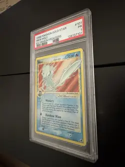 MEW GOLD STAR PSA 1 #101 EX DRAGON FRONTIERS - LOW POP! DELTA SPECIES WATER TYPE - Image 4