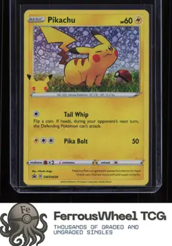 Pikachu SWSH039 - Miscellaneous Cards & Products - (NM-/LP+) - Image 1
