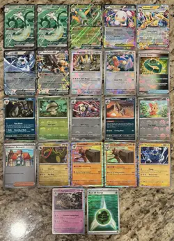 Pokemon Card Lot Of 22- WF, Black Bolt, Prismatic - Full Art, EX, PokeBall NM - Image 1