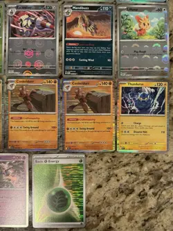 Pokemon Card Lot Of 22- WF, Black Bolt, Prismatic - Full Art, EX, PokeBall NM - Image 5