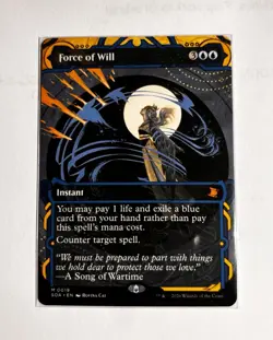 Magic: The Gathering Force of Will Instant Blue SOA 0019 English Card - Image 1