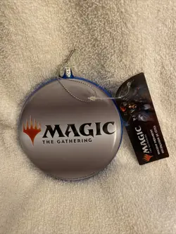 Magic The Gathering Double Sided Disc CHRISTMAS ORNAMENT #3 NEW W Tags - Image 2