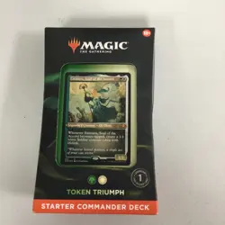 LOT OF 2 MAGIC Starter Commander Deck - DRACONIC,AND TOKEN NEW/SEALED - Image 3