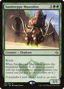 SANDSTEPPE MASTODON ~mtg NM Fate Reforged Rare x1 - Image 1