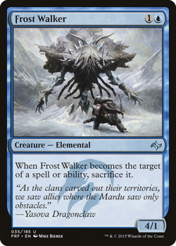 FROST WALKER ~mtg NM Fate Reforged Unc x4 - Image 1