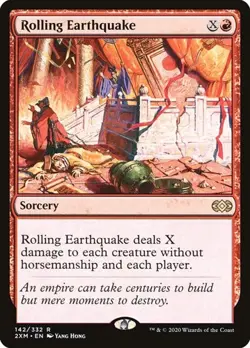 1x Rolling Earthquake NM Eng MTG - Double Masters - Image 1