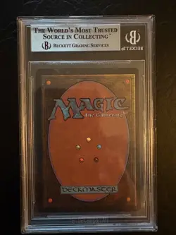 Beta Black Vise BGS 8.5 Graded Magic MTG - Image 2