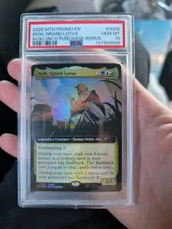 Wizards Iroh, Grand Lotus Promo Foil BoxLunch PSA 10 Avatar 2025 #0002 - Image 2
