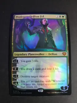 Professor Dellian Fel (Foil) Mythic MTG Secrets of Strixhaven - Image 1