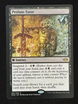1x MTG Profane Tutor - Modern Horizons 2 (MH2) #97 - Magic the Gathering - Image 1