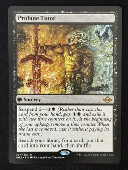 1x MTG Profane Tutor - Modern Horizons 2 (MH2) #97 - Magic the Gathering - Image 3