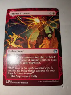 Impact Tremors - Enchanting Tales - Magic: The Gathering - MTG - Image 1