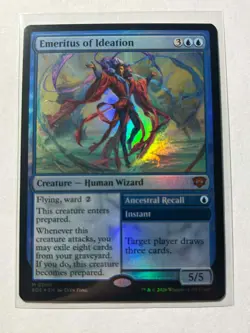 Emeritus of Ideation 45 M FOIL Secrets of Strixhaven NM MTG - Image 1