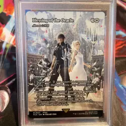 2025 MTG Final Fantasy Blessing of the Oracle Regular PSA 10 - Image 3