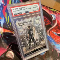 2025 MTG Final Fantasy Blessing of the Oracle Regular PSA 10 - Image 5