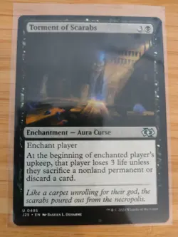 MTG Torment of Scarabs 0495 J25 Foundations M/NM Free UK P&P - Image 1