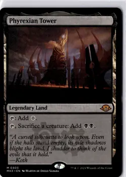 Phyrexian Tower Modern Horizons 3 Regular NM M 0303 - Image 1