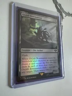 Orcish Bowmasters Regular Mtg LOTR Foil single pack Fresh Mint - Image 1