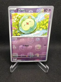Pokemon Card - Solosis 037/086 Masterball Reverse - Black Bolt - Pack Fresh NM - Image 2