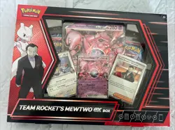 Pokemon TCG: Team Rocket's Mewtwo ex Box - Image 1