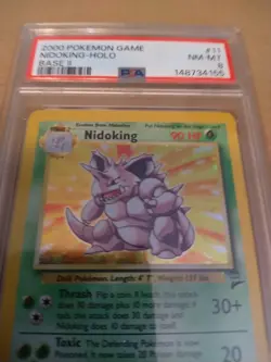 2000 Pokemon #11/130 Nidoking Base Set 2 - Image 2