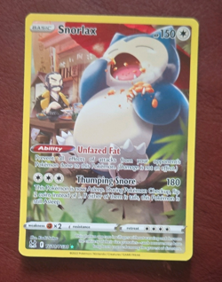 Pokemon Snorlax Lost Origin TG10/TG30 Ultra Rare Holo Basic 150 HP Thumping Sno… - Image 1