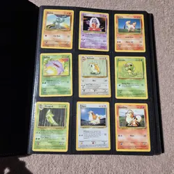 Pokemon Binder Bundle Joblot - HUGE 127x Vintage Non Holos WOTC Old Folder Full - Image 1