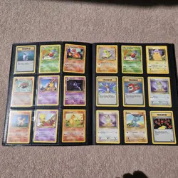 Pokemon Binder Bundle Joblot - HUGE 127x Vintage Non Holos WOTC Old Folder Full - Image 4