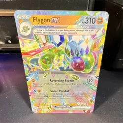 Pokemon TCG Flygon ex 106/191 SV08: Surging Sparks Double Rare Holo EX 310 HP - Image 1