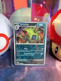 Tyranitar 135/193 Pokemon TCG S&V Paldea Evolved Reverse Holo Rare NM - Image 1