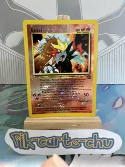 CARTE POKEMON PROMOTIONNELLE ENTEI N° 34 OCCASION Anglais - Image 1